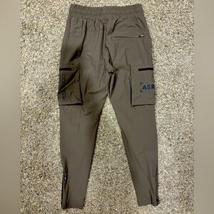 ASRV DSG-0466 Tetra-Lite Cargo Zip Pants in Deep Taupe Brown color - Size Medium